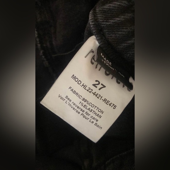 Retrofete Carter Pant - Onyx Size 27 - Picture 3 of 3